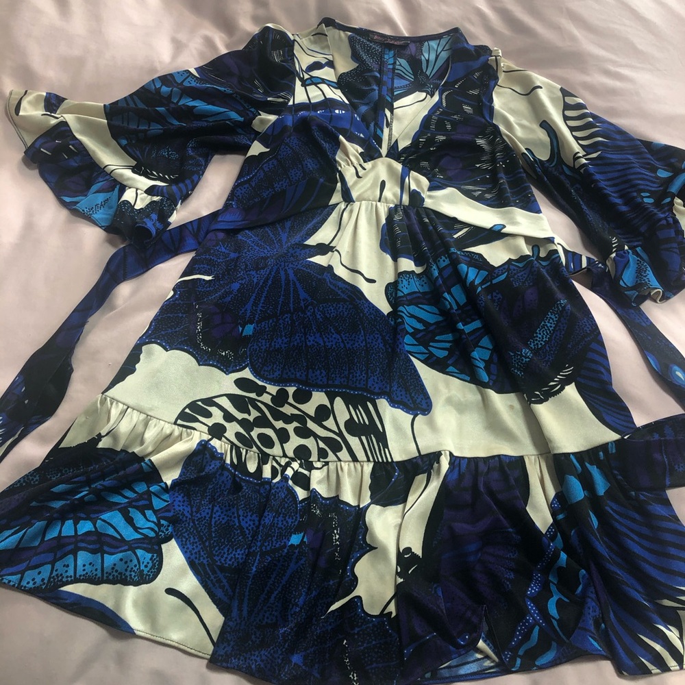 Betsey Johnson vintage Butterfly dress y2k size xs